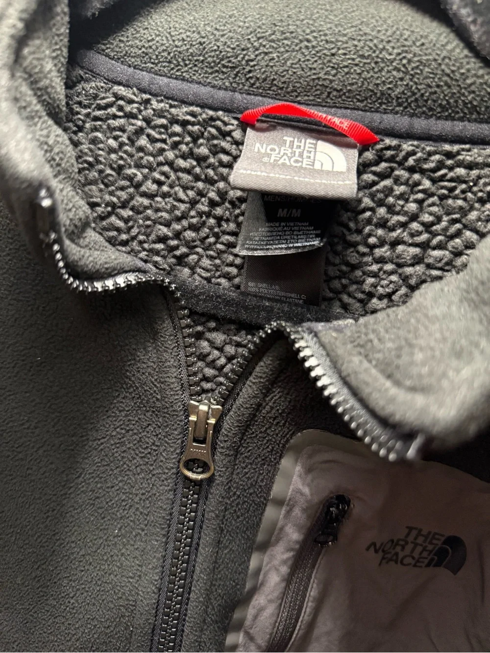 The North Face Men’s Black Full Zip Fleece Jacket | Size Medium